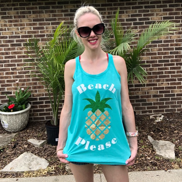 Beach Please Tank - Picture 2 of 4